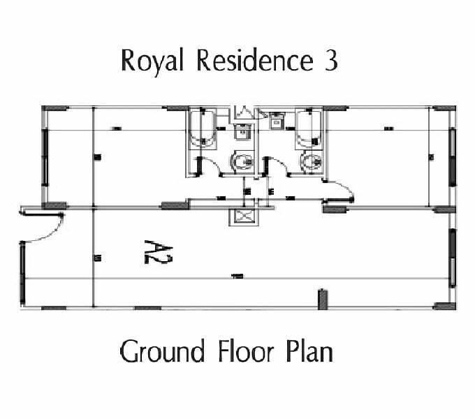 120M² G Floor 2 Bedroom A2 Royal Residence 3