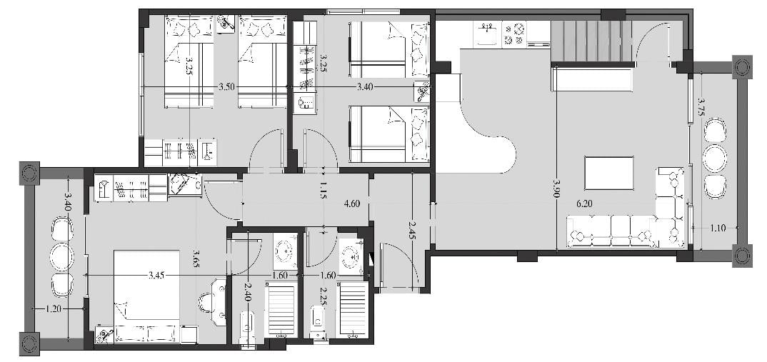 135M² Three Bedroom Sharm Hills Residence