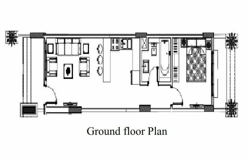 70M² G Floor 1 Bedroom A6 Royal Residence 6
