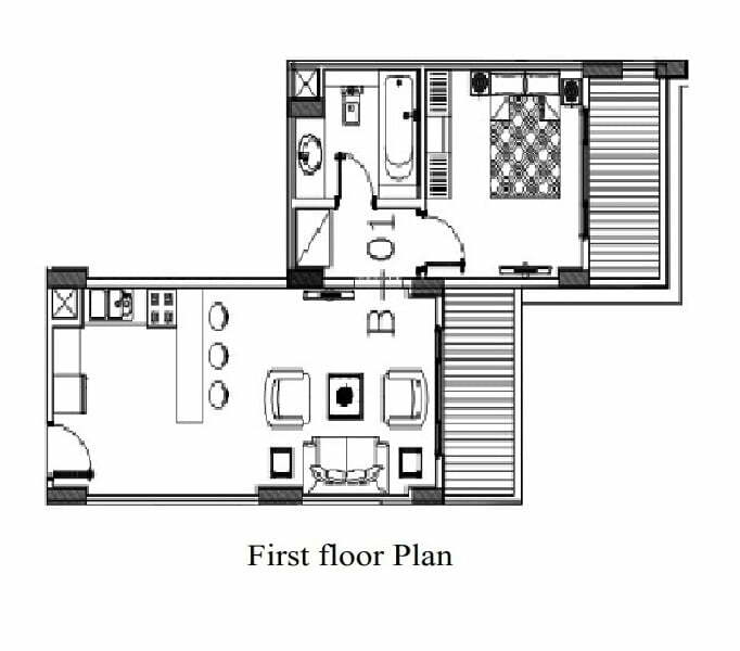 80M² F Floor 1 Bedroom B1 Royal Residence 6