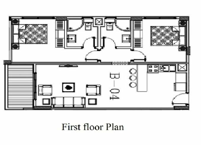 95M%C2%B2 F Floor 2 Bedroom B4 Royal Residence 6 1