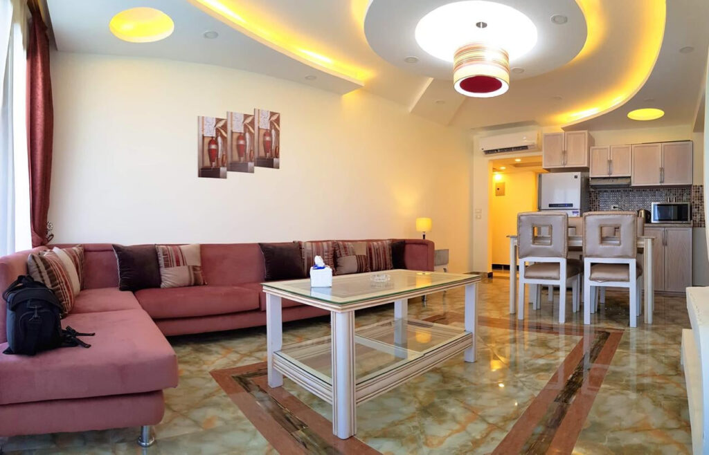 Three bedrooms with two bathrooms in Sharm Hills